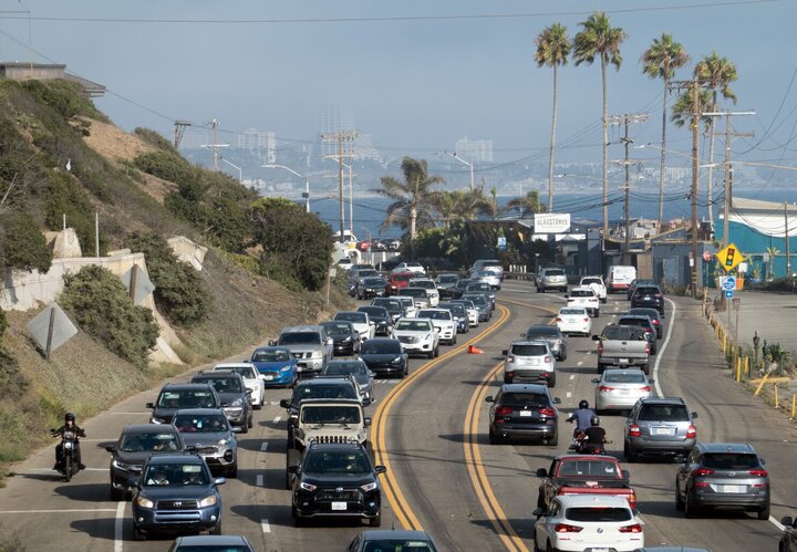 ممنوعیت تردد خودروهای فرسوده در کالیفرنیا