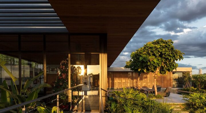 طراحی خانه‌های مدرن با معماری بیوفیلیک