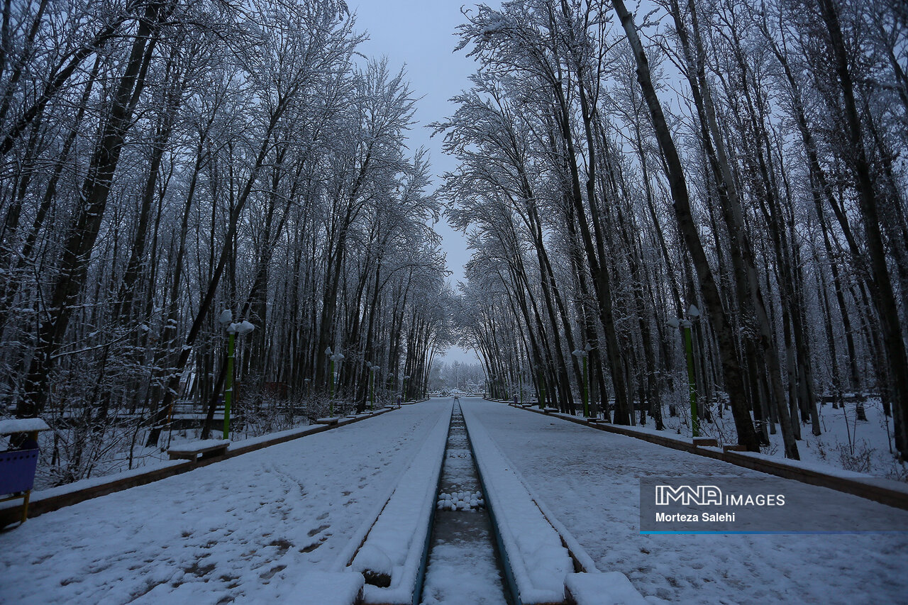Isfahan manages chilly weather chaose