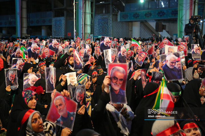 اجتماع بزرگ دختران حاج قاسم در اصفهان