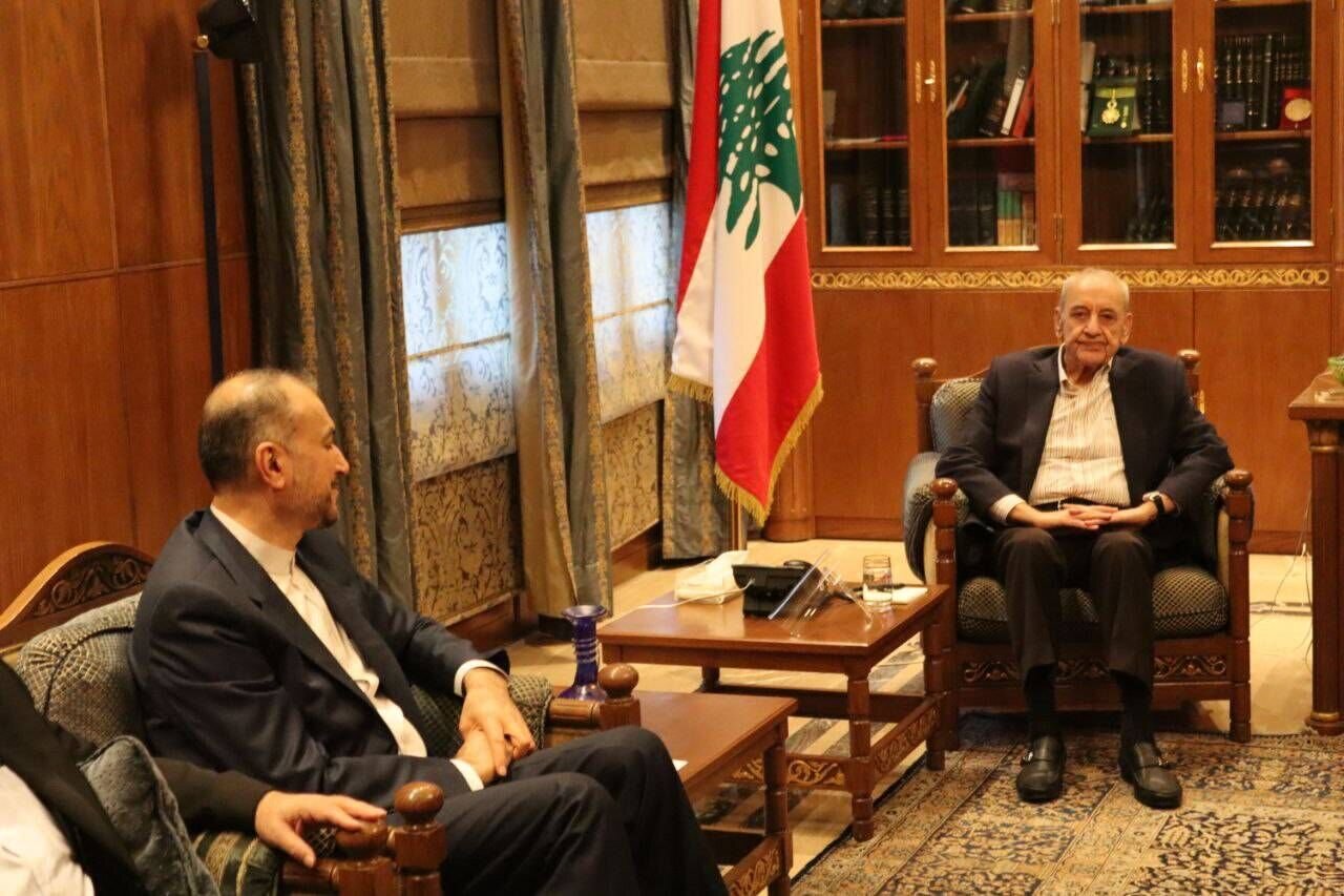 رئیس‌مجلس لبنان وارد تهران شد