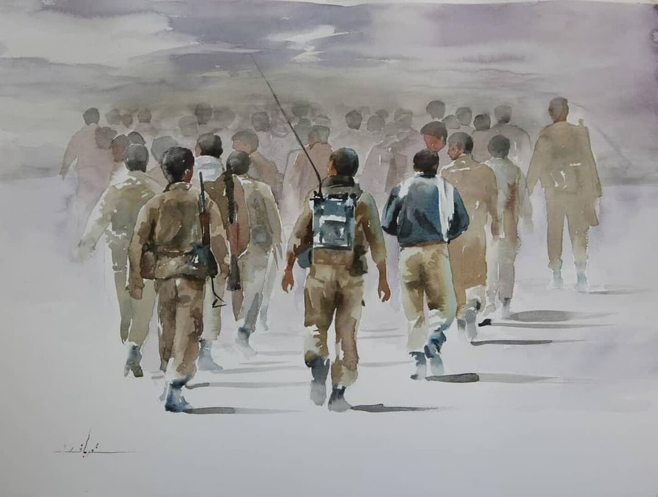 خلاقیت نباشد کار نقاشی تمام است