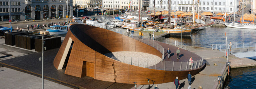 پاویونی که توجه جهان را به خود جلب کرد