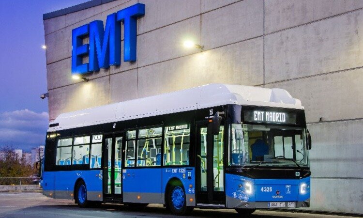 ناوگان اتوبوس‌ شهری مادرید ۱۰۰ درصد برقی شد