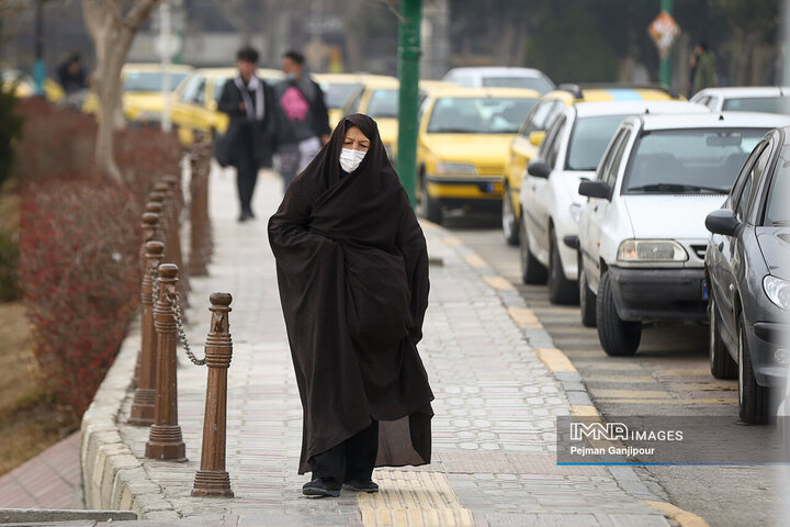 اصفهان زیر چتر آلودگی