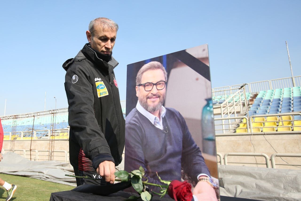 پرسپولیسیها به زندهیاد میناوند ادای احترام کردند +عکس