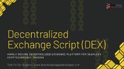 صرافی غیرمتمرکز چیست + Decentralized Exchange و Dex Trading