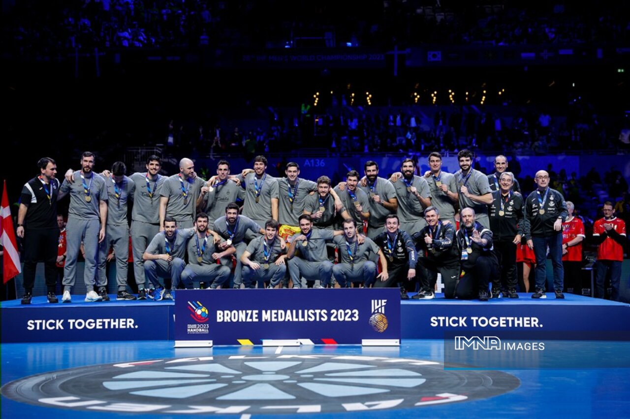 نتایج بازیهای هندبال قهرمانی ۲۰۲۳ جهان در روز پایانی/دانمارک، فرانسه و اسپانیا بر روی سکو