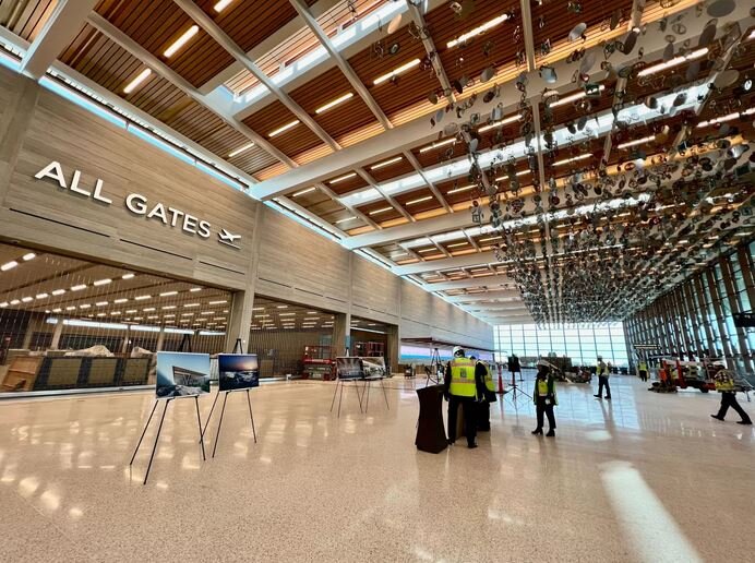 افتتاح ترمینال فرودگاهی جدید در شهر آمریکایی