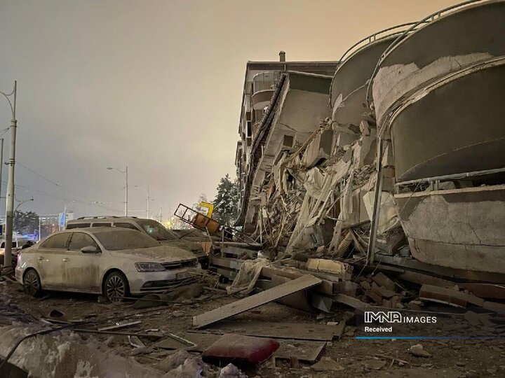 وقوع زلزله ۵ ریشتری در قهرمان ماراش ترکیه