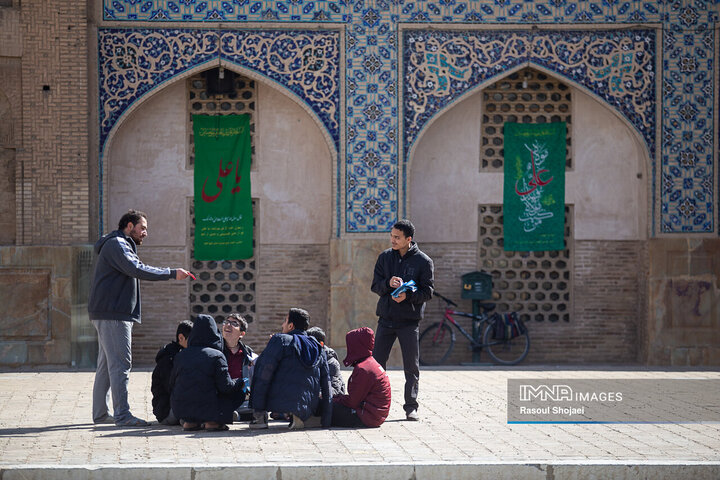اعتکاف رجبیه در مسجد جامع اصفهان