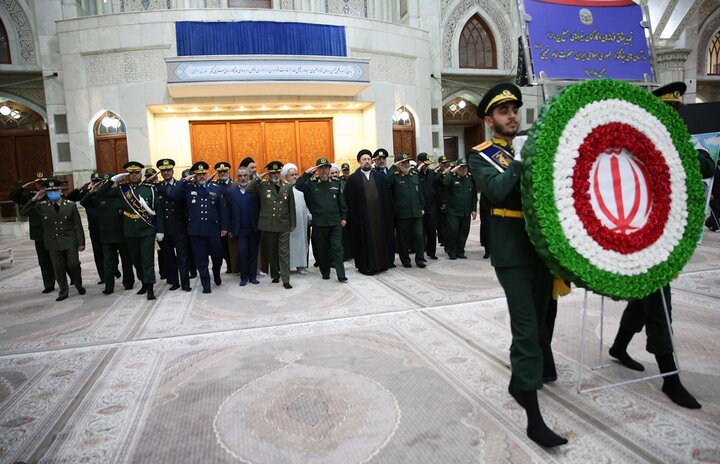 تجدید میثاق فرماندهان و مسئولان نیروهای مسلح با آرمان‌های بنیانگذار انقلاب اسلامی
