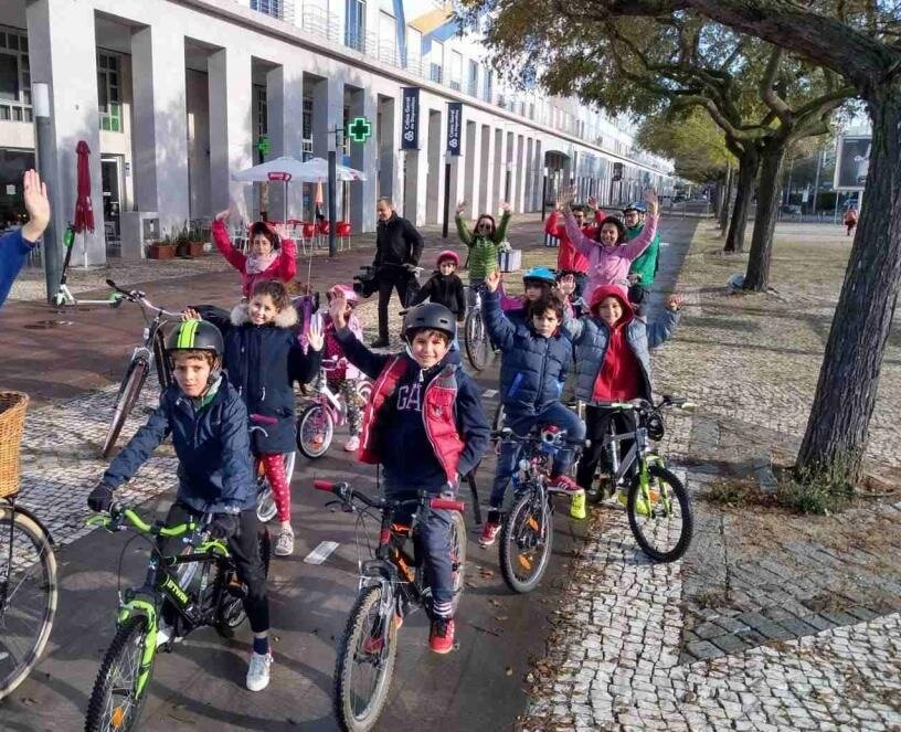 پرتغال میزبان قطارهای دوچرخه برای کودکان