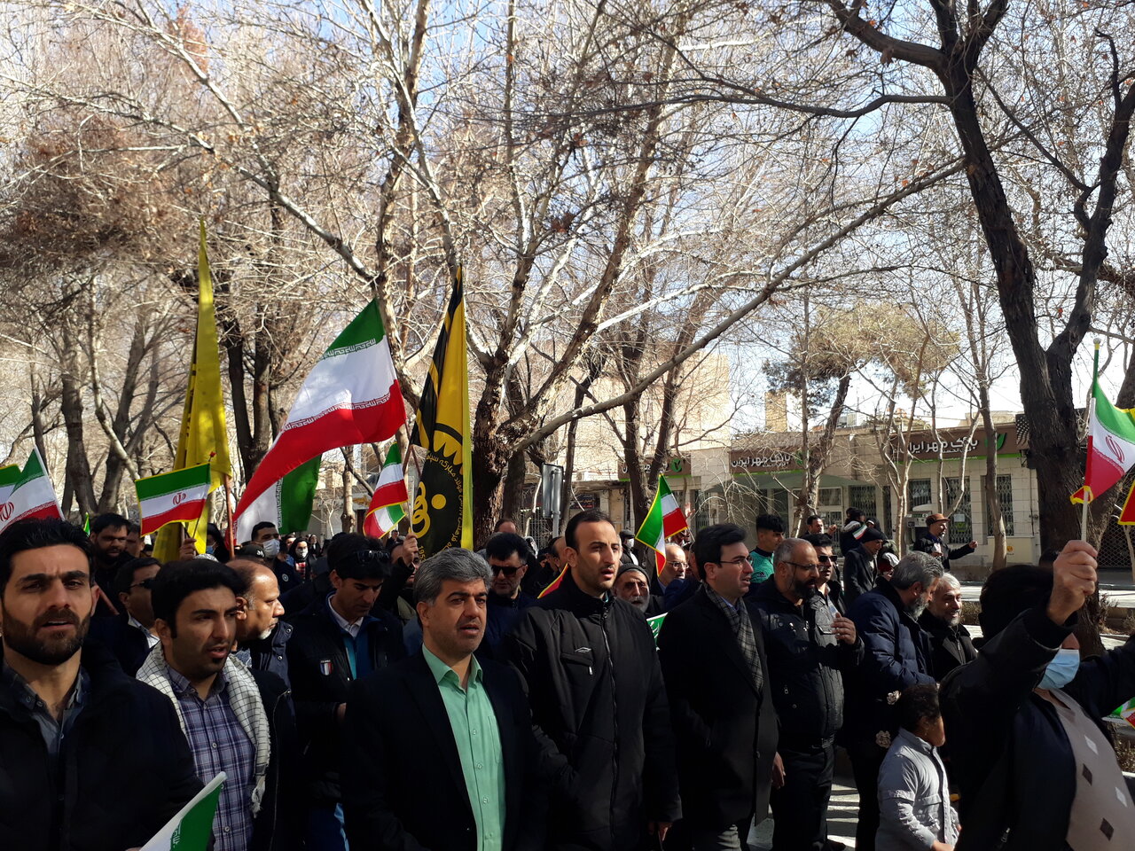 حضور جامعه ورزش اصفهان در راهپیمایی ۲۲ بهمن