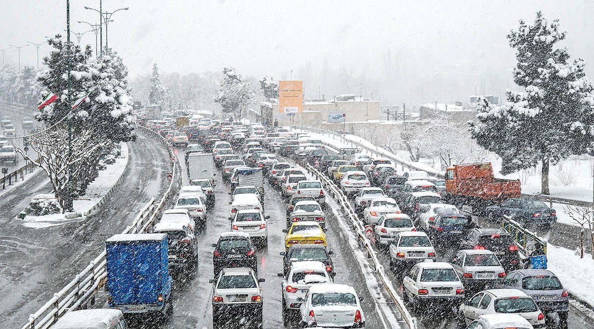 برف و کولاک در راه تهران / صدور هشدار نارنجی هواشناسی