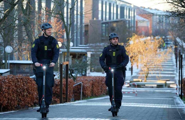 پلیس‌های کپنهاگ اسکوترسوار می‌شوند