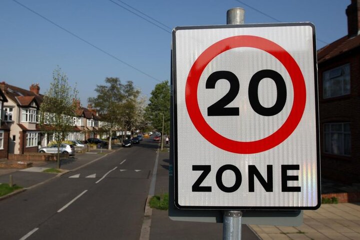گسترش قانون محدودیت سرعت ۲۰ مایلی در سراسر لندن