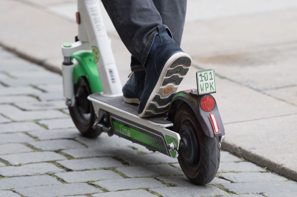 پلیسهای کپنهاگ اسکوترسوار میشوند