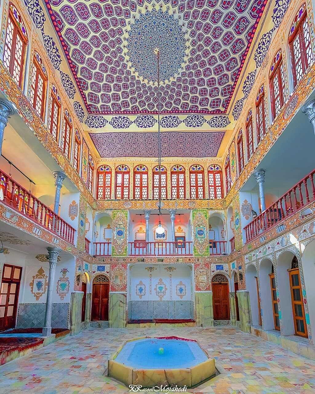 معرفی خانه مشیرالملک با بزرگترین ارسی دنیا + تصاویر