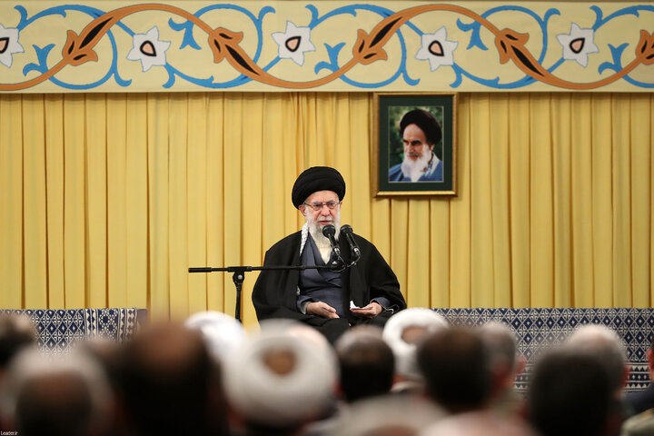 The leader berated Muslim leaders for failing to stand up against Israel