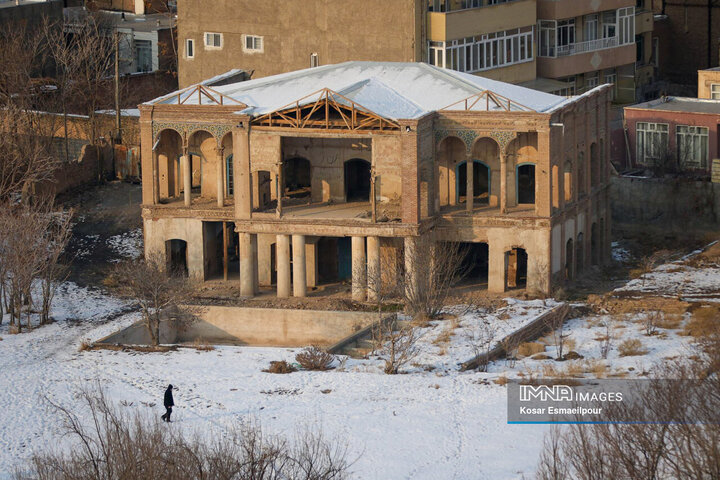 وضعیت نابسامان خانه تاریخی کلانتری تبریز