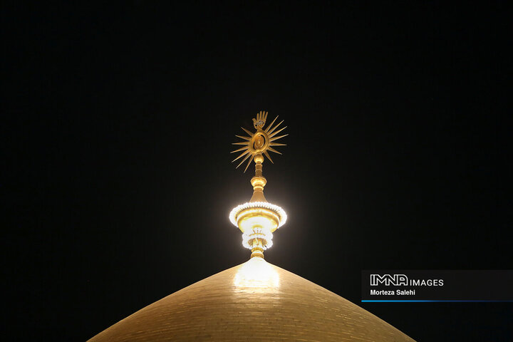 حال و هوای حرم حضرت علی(ع) در شب عید مبعث