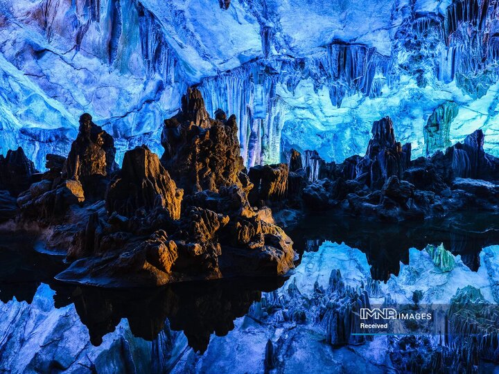 غار رید فلوت، گویلین، چین