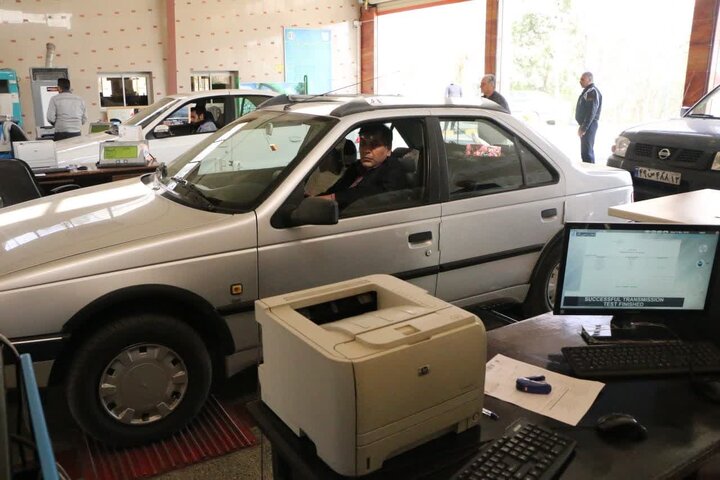 مراجعه ۱۰ هزار خودرو به مرکز معاینه فنی شهید رجایی قزوین