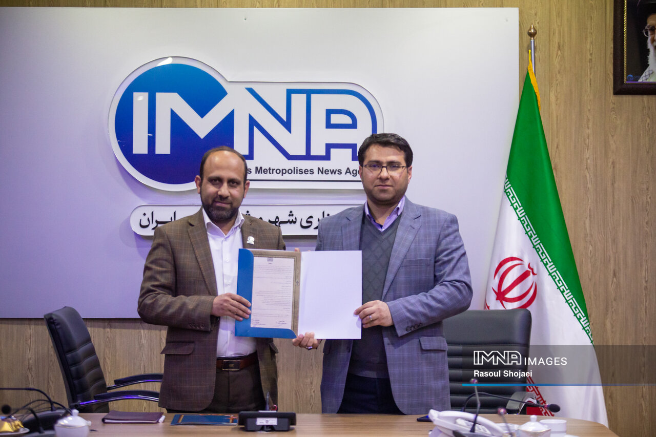 تفاهمنامه همکاری ایمنا و دبیرخانه جشنواره ملی«خندستان» امضا شد