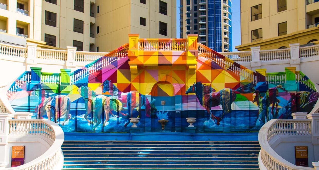 نقش هنرهای خیابانی در بهبود چشماندازهای شهری