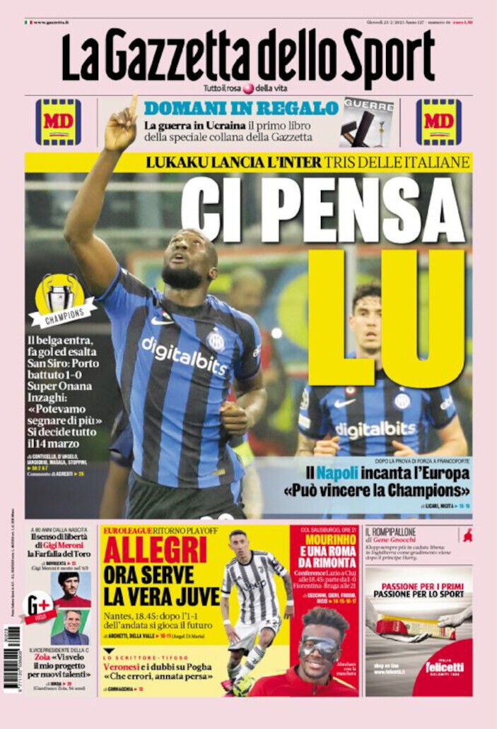 لوکاکو از اینتر مراقبت کرد/سیتی حداقل بازنده نبود!