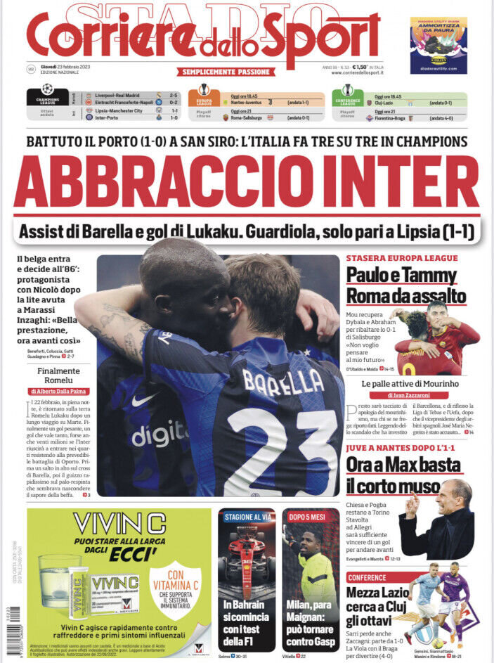 لوکاکو از اینتر مراقبت کرد/سیتی حداقل بازنده نبود!