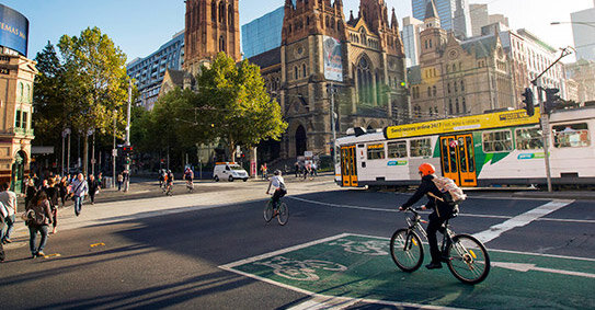 ملبورن در لیست بهترین شهرهای دوستدار دوچرخه جهان