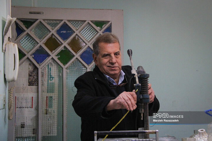 نقش بر بلور