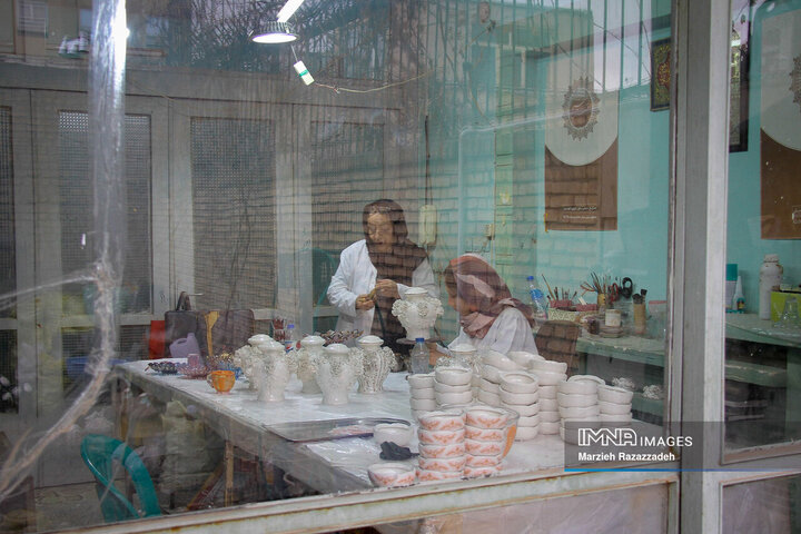 نقش بر بلور