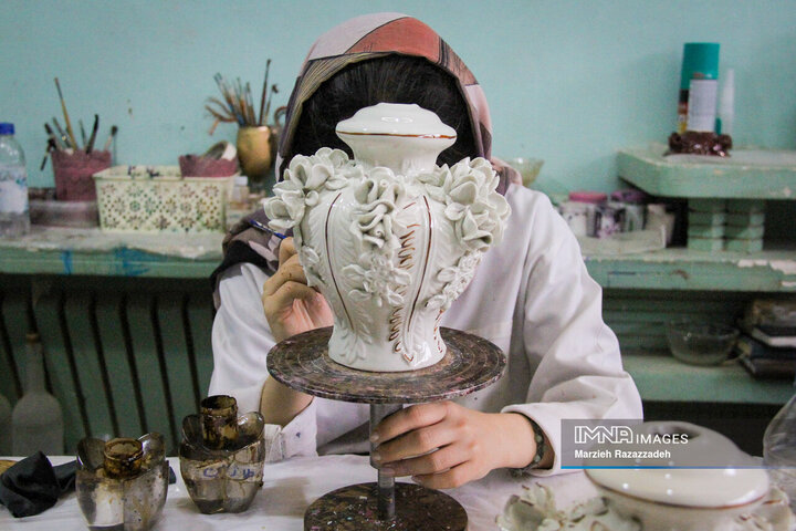 نقش بر بلور