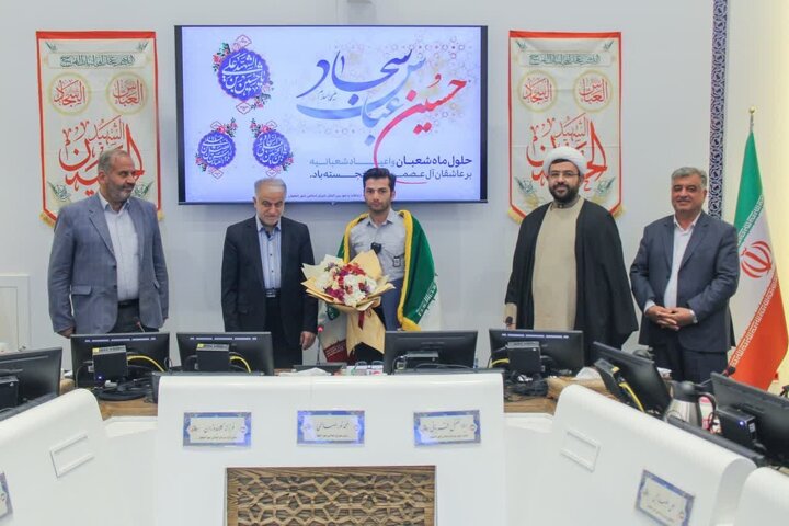 تجلیل از قهرمان مسابقات یخ‌نوردی جهان در صحن شورای شهر اصفهان
