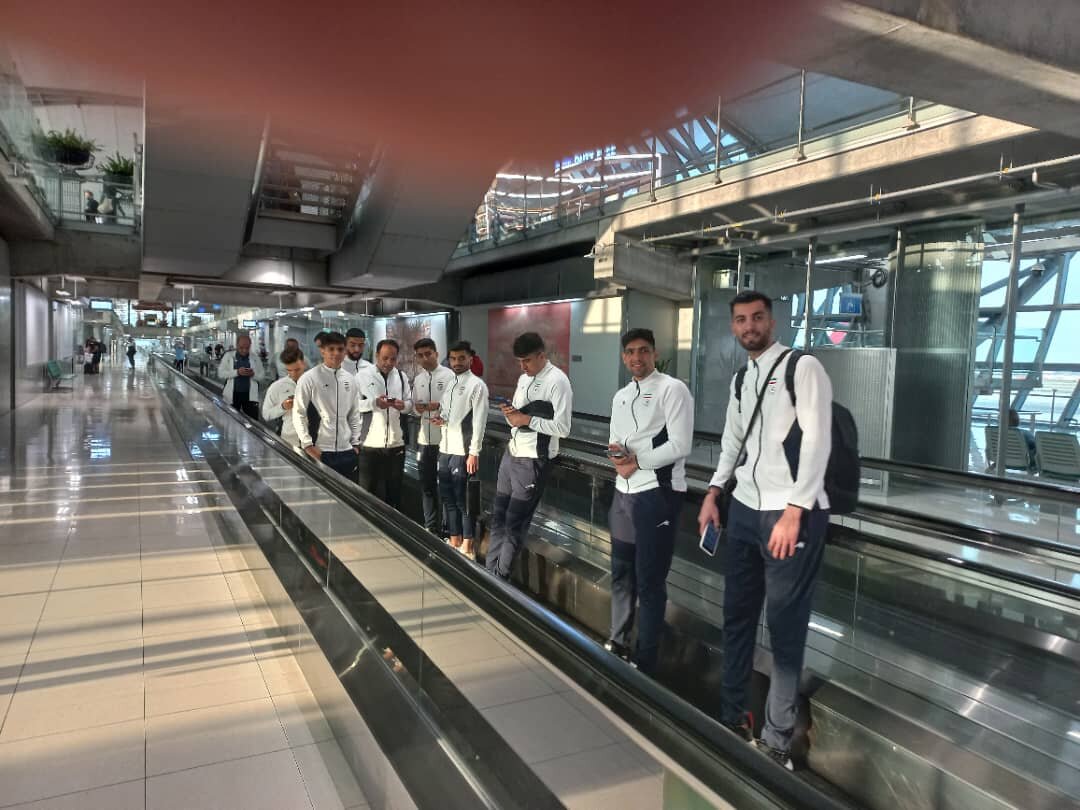 شاگردان شمسایی وارد بانکوک شدند+عکس