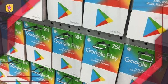 نحوه خرید گیفت کارت گوگل پلی و کاربرد گیفت کارت گوگل