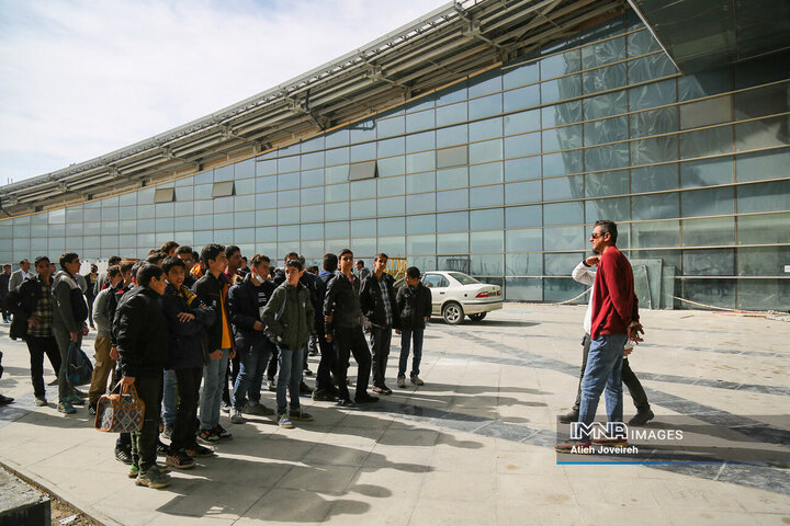 بازدید دانش‌آموزان از پروژه‌های مدیریت شهری اصفهان