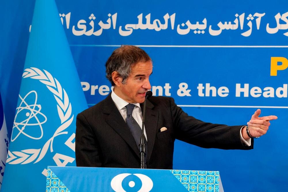 Grossi holds constructive discussions with Iran