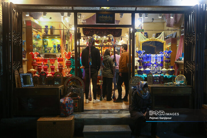 بازار اصفهان در آستانه عید نوروز