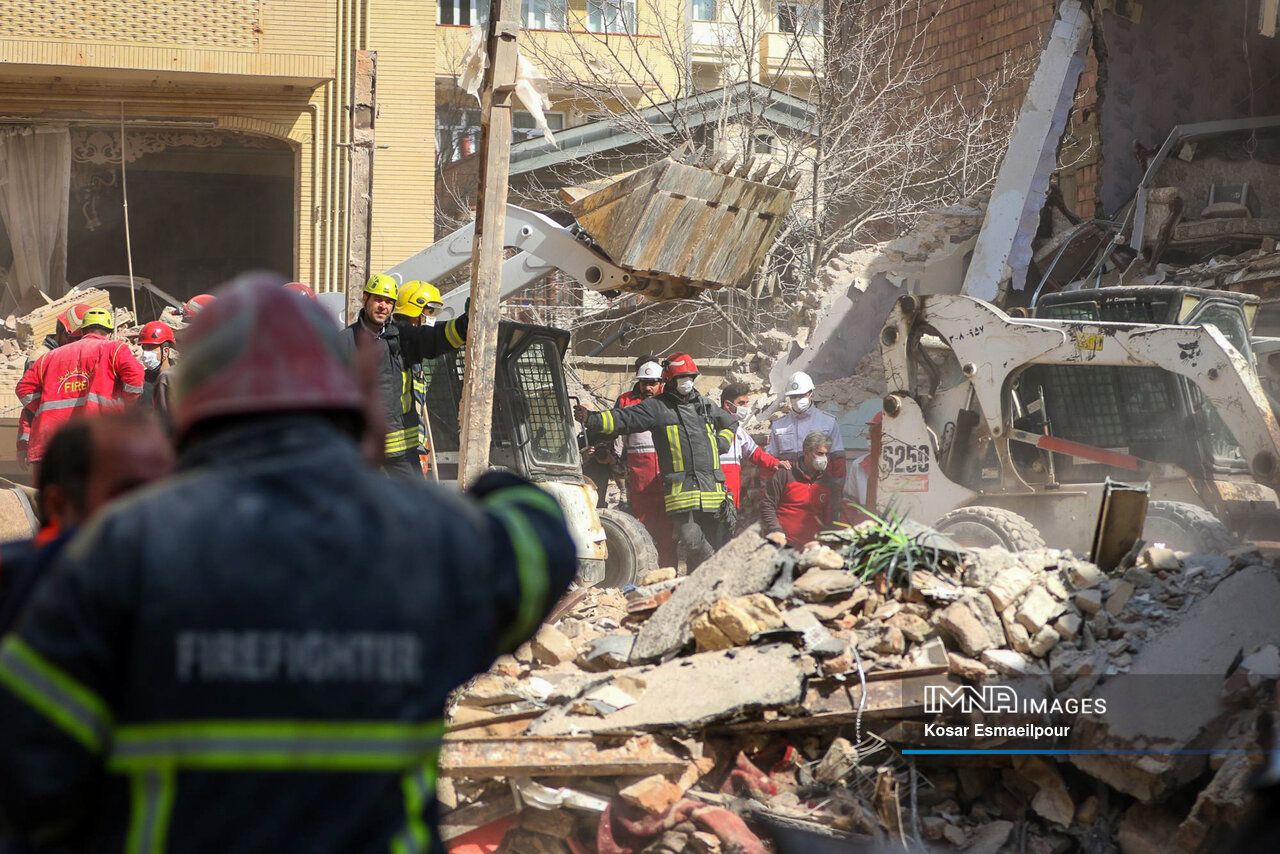 انفجار منزل مسکونی در تبریز