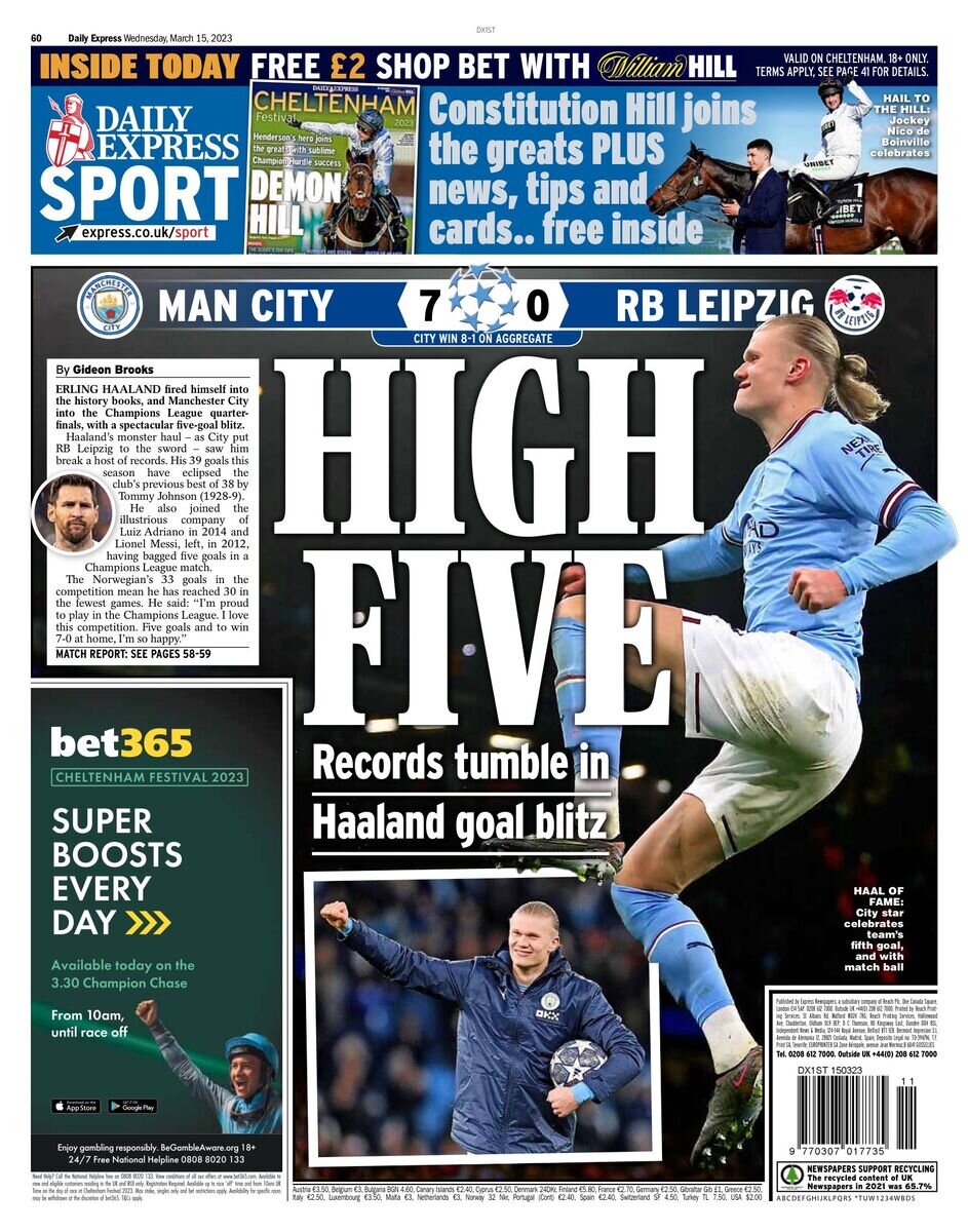 بزن قدش هالند!