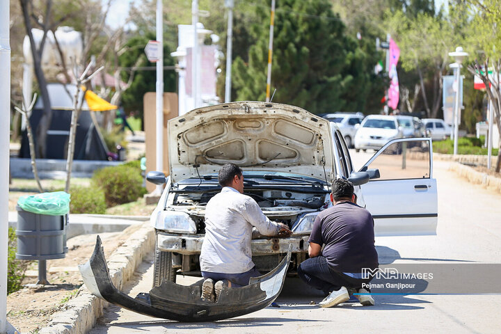 باغ فدک میزبان مسافران نوروزی