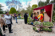 اجرای برنامه‌های آموزشی و فرهنگی در باغ گل‌های اصفهان
