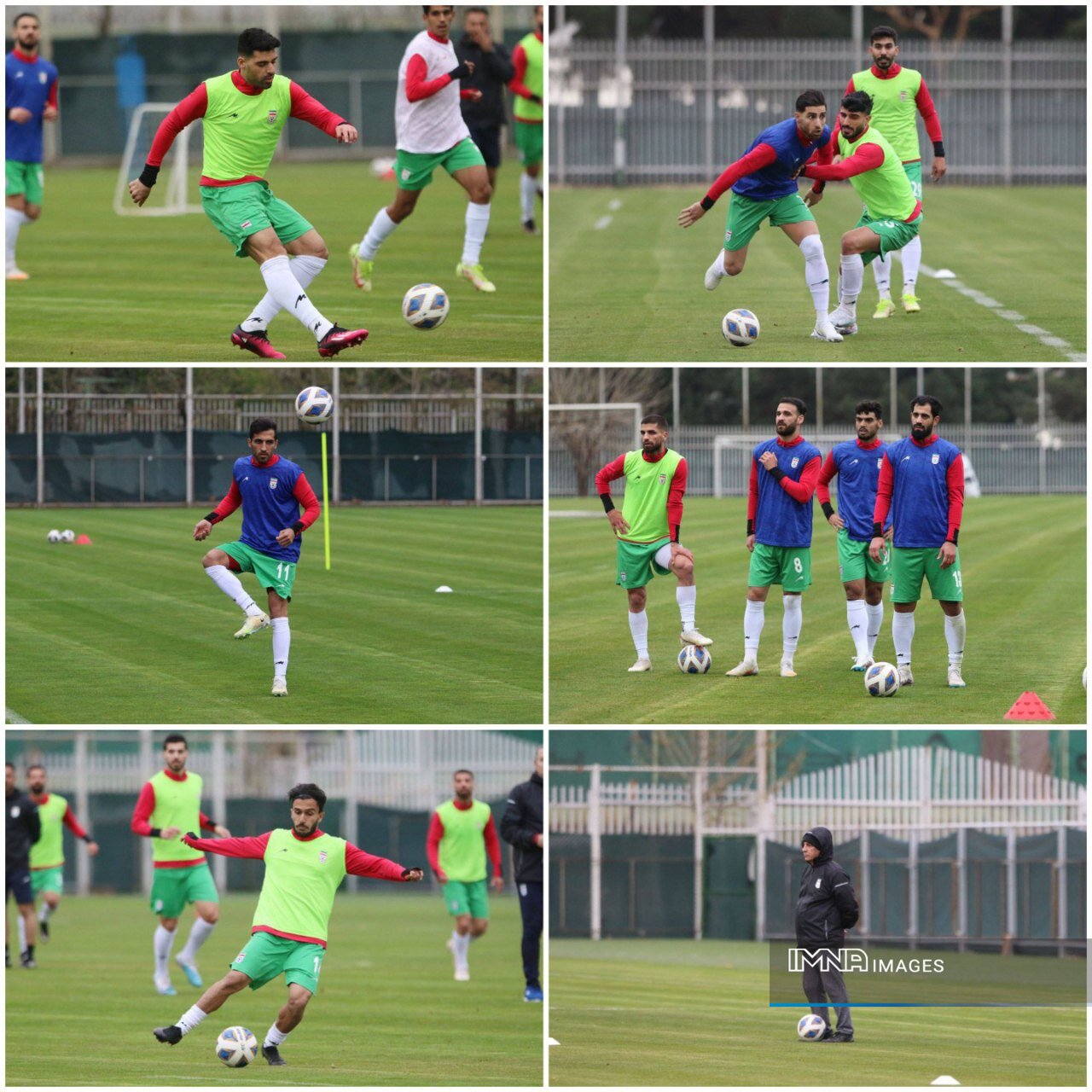 برگزاری آخرین تمرین شاگردان قلعهنویی در آستانه دیدار با روسیه +عکس