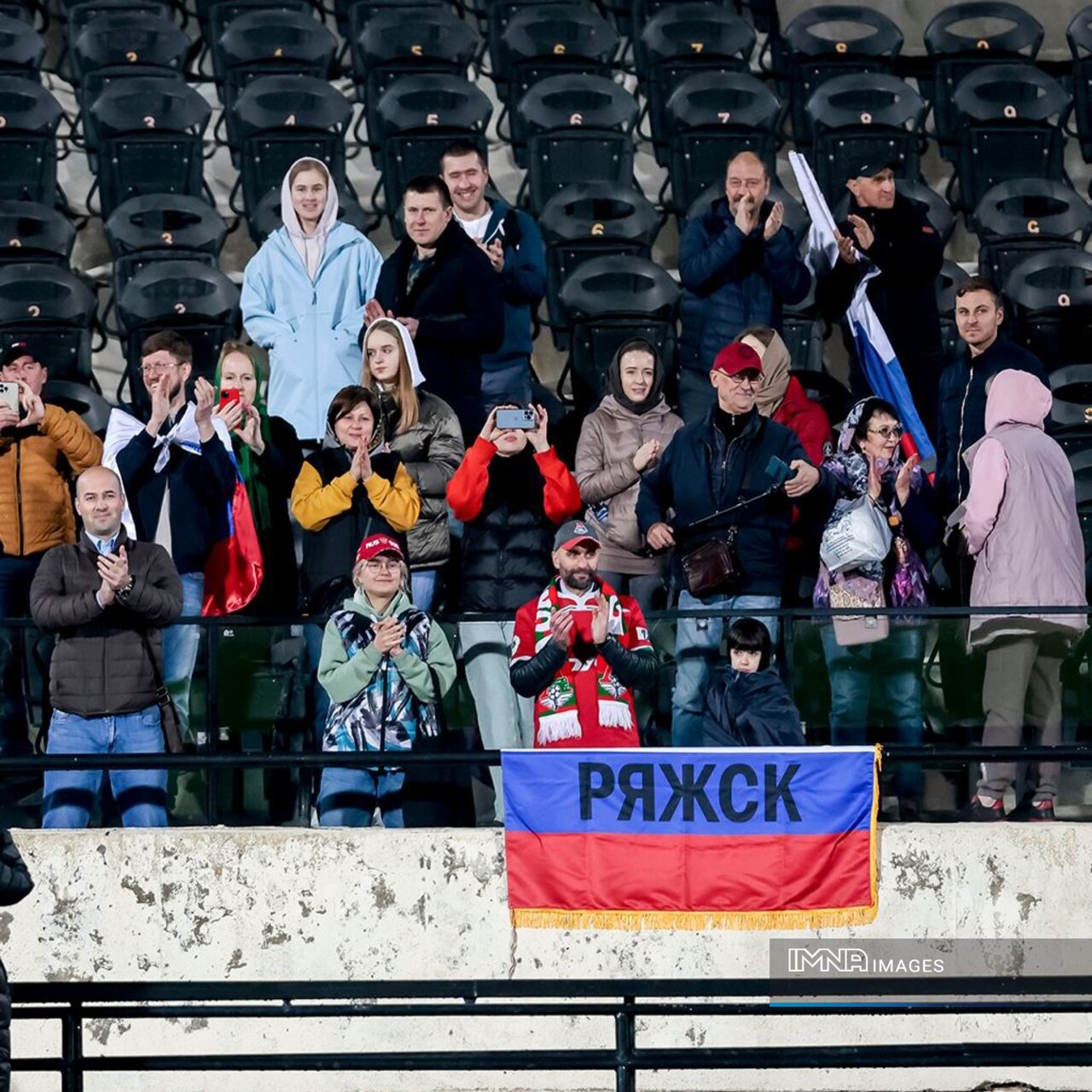 تمرین بازیکنان تیم ملی روسیه در ورزشگاه آزادی پیش از تقابل با ایران + عکس و فیلم