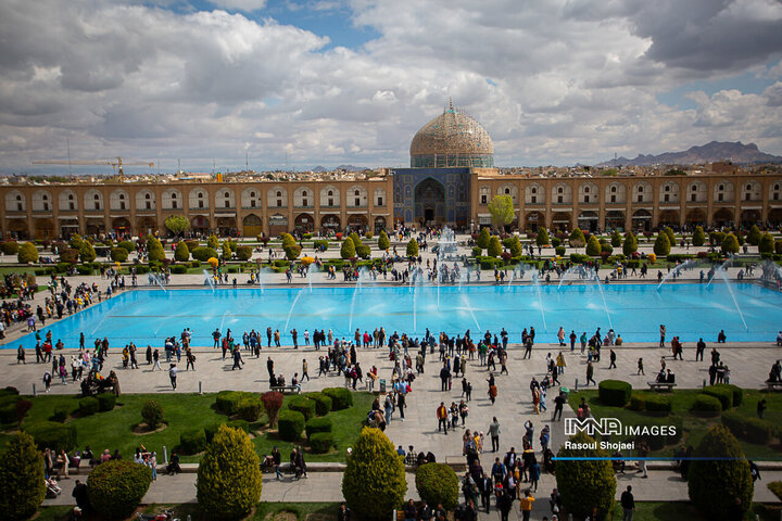 ورود گردشگران نوروزی به استان اصفهان از مرز ۹ میلیون نفر گذشت
