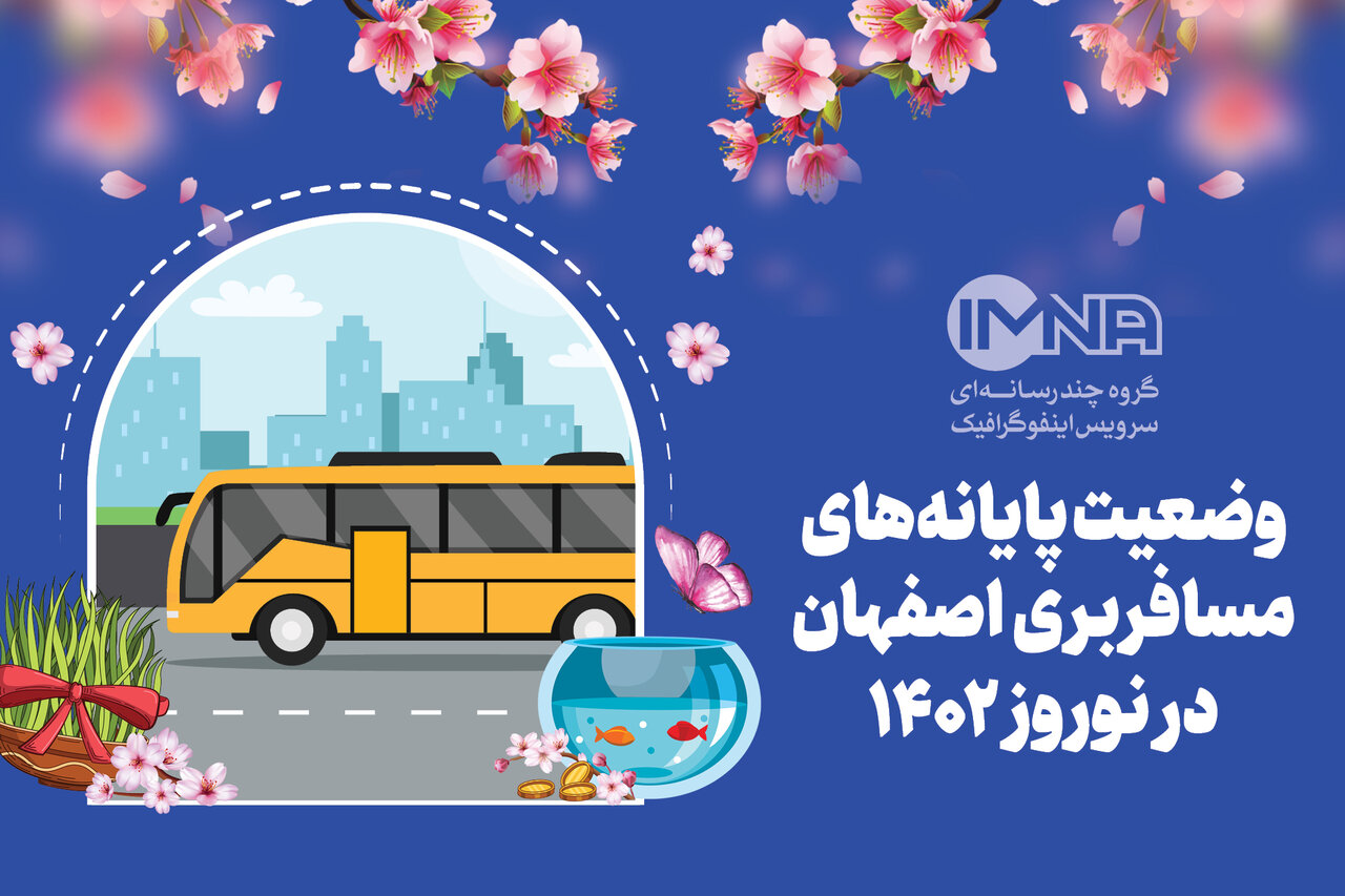 وضعیت پایانه‌های مسافربری اصفهان در نوروز ۱۴۰۲